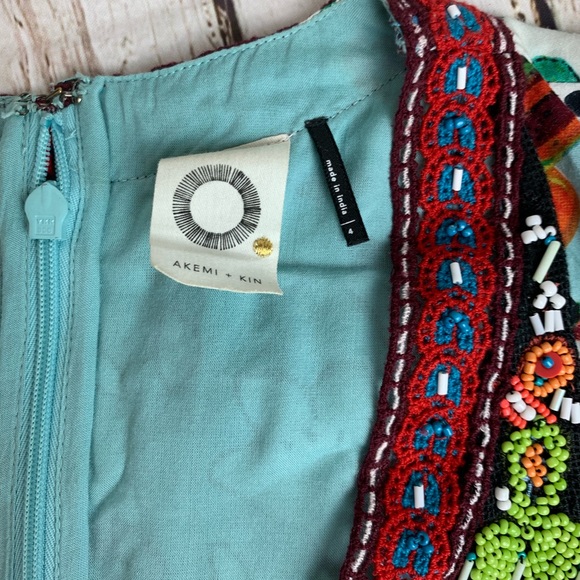 Anthropologie Akemi+Kin Beaded Karmina Dress - Picture 3 of 6